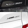 Car Rear Trunk Letters Badge Emblem Decals Sticker For BMW XDrive 20i 25i 28i 30i 35i 40i 48i 50i 20d 25d 28d 30d 35d 40d 48d