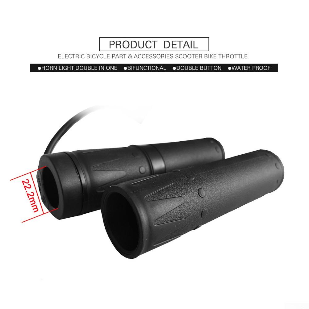 Прочный велосипед с половинным поворотом дроссельной заслонки, черный Ebike