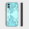 Огонь Для iPhone 13,17,11,12,16,14,15,Plus,Pro Max Мягкий Силиконовый Черный Чехол для Телефона