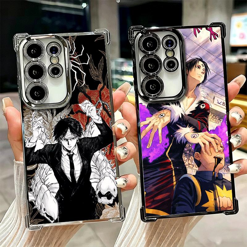 Чехол для телефона Hunter X-Hunters Chrollo с покрытием для Samsung Galaxy S24 S25 FE S26 Edge S23 Ultra S22 S21 Plus S20 Защита от падения Airbag