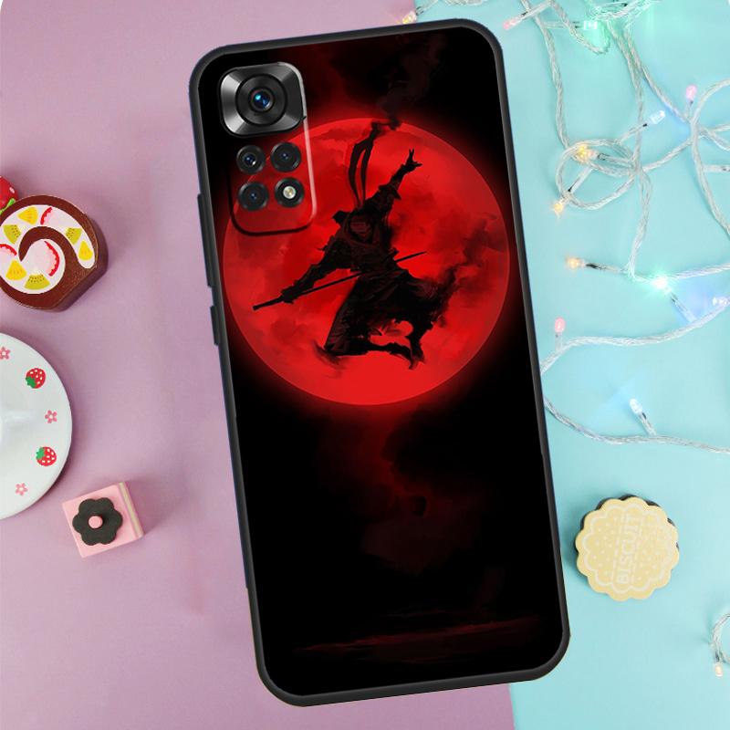 Япония Чехол Самурай Ниндзя Для Xiaomi Redmi Note 14 Pro 9 10 11 12 13 9S 10S 11S 12S Redmi 14C 10C 12C 13C Чехол