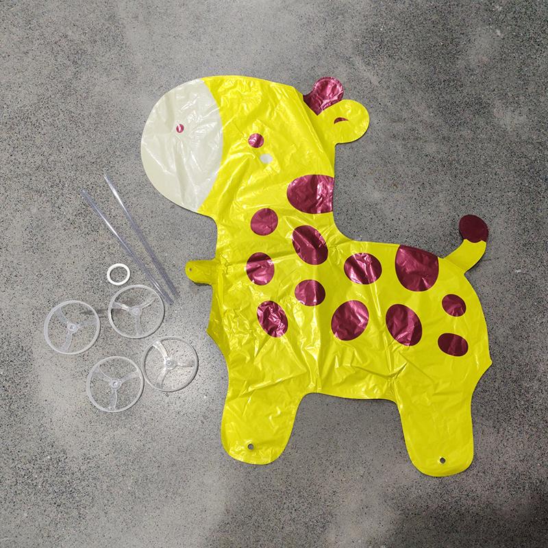 4D Мультяшные Фольгированные Шары Слон Стоячий Ходячий Шарик с Колесом для Украшения Детской Вечеринки по случаю Дня Рождения, Детского Праздника