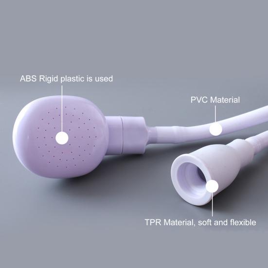 Душевая лейка, шланг для раковины, простая установка, портативный распылитель для душа, распылитель шампуня, адаптер для шланга для кухни, ванной комнаты