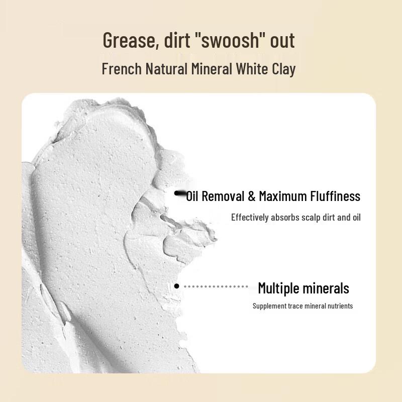 CLAYNAL Amino Acid Natural Mineral Mud Softening Shampoo