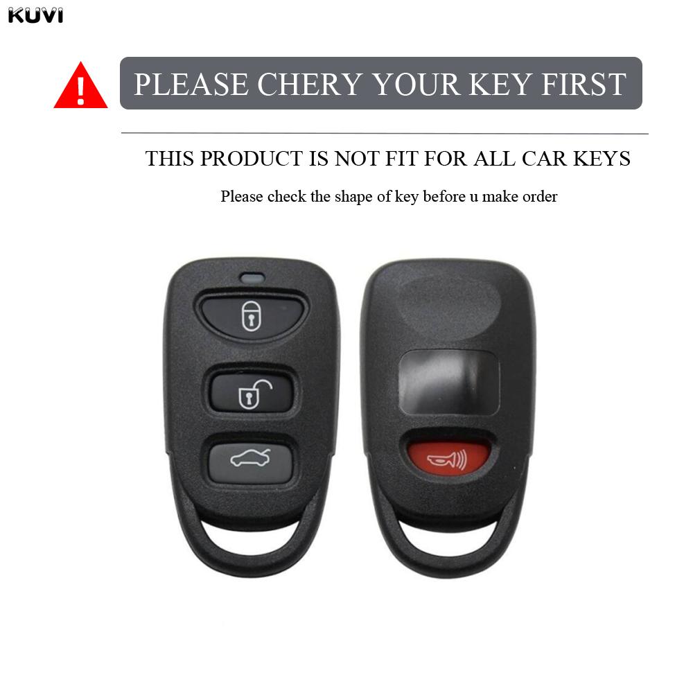 10PCS 3+1 Buttons TPU Car Key Case Cover For Hyundai KIA Elantra Sonata Accent Tucson Sonata Santa FE Carens Accessories