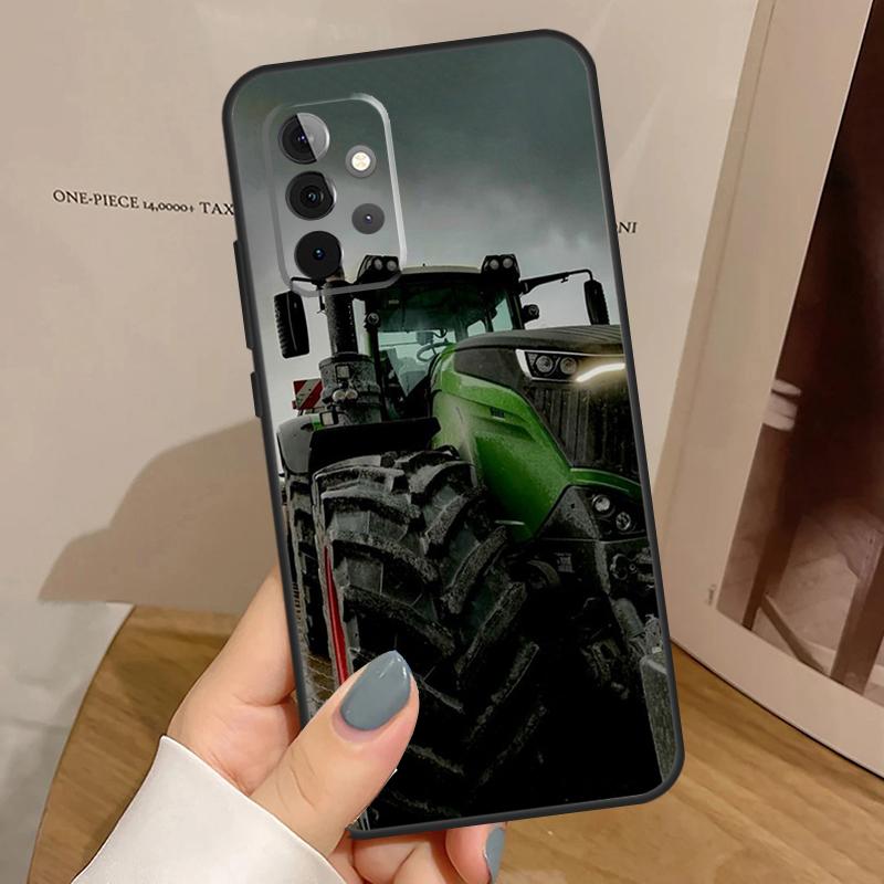 Чехол для телефона Трактор Автомобиль Для Samsung Galaxy A15 A16 A17 A26 A36 A56 A55 A35 A52 A32 A12 A53 A33 A13 A14 A34 A54