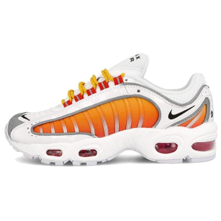 New Nike Air Max Tailwind 4 White University Gold Habanero Red Women's CK4122-100