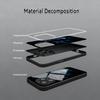 Стеклянный чехол для телефона «Звездное небо глубокого моря и кит» для iPhone 17 Pro Max 16 15 14 Plus 13 12 11 16E 17 Air X XS XR XS MAX 7 8 SE2