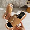 2025 внешнеторговые женские шлепанцы лето новые нескользящие модные для улицы на одном слове с открытым носком женские на толстой подошве женские прохладные шлепанцы