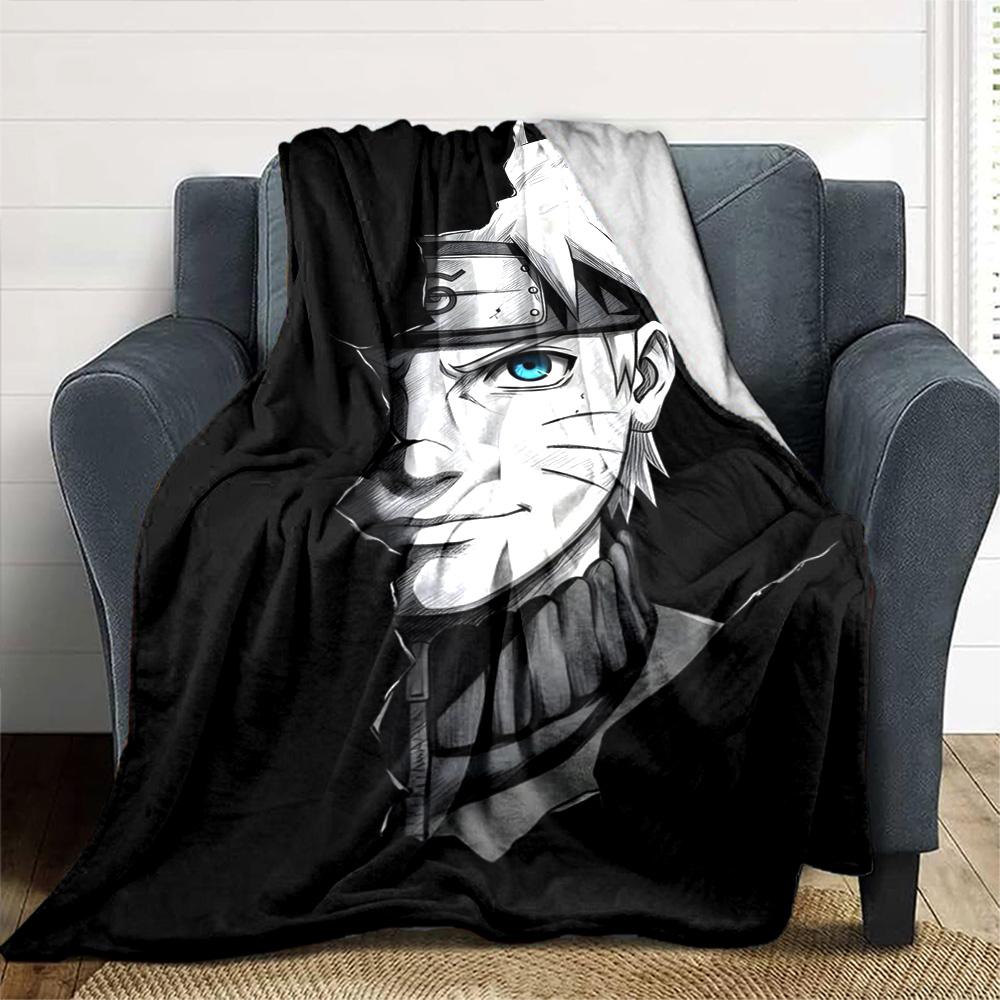 Naruto Blanket Ultra-Soft Perfect for Office Chair Bedding Bed for All Occasions Warmthful Decor Gifts For Family Or Friends