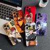 Casing for Apple iPhone 17 Pro XS Max Air 6 7 8 Plus 5 + SE 2022 SE2 16E Phone Cover Protective Case Gaara Narutos Uchiha Sasuke