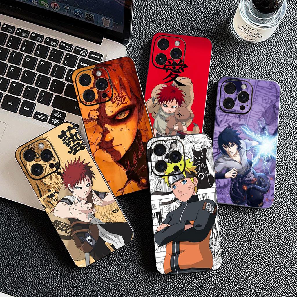 Casing for Apple iPhone 17 Pro XS Max Air 6 7 8 Plus 5 + SE 2022 SE2 16E Phone Cover Protective Case Gaara Narutos Uchiha Sasuke