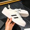 Little White Shoes Spring Women's New Shell Head Versatile Casual Shoes Little White Shoes Women's Shoes
