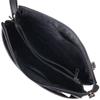Spacious Men's Clutch Made of Genuine Grained Leather CANPELLINI 21557 Black