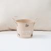Handicraft Iron Planter Pot Decorative Flower Bucket Ornament Round Flower Pot  Succulent