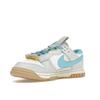 Nike Air Dunk Jumbo Photon Dust Baltic Blue Унисекс Кроссовки Серый Бледно-Слоновая кость Кунжут DV0821-103