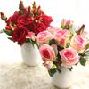 1Pc Real Touch Artificial Rose Fake Flower Wedding Bouquet Party Home Decor