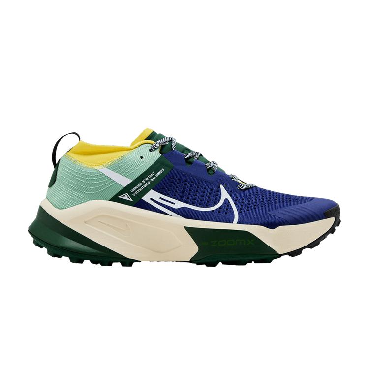 Men's Sneakers Nike ZoomX Zegama Trail Deep Royal Blue Yellow Strike