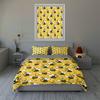 Cheerful bee pattern. Bedding Duvet cover sets Duvet covers Pillowcases gifts (1 * Duvet Cover 2 * Pillowcases, without duvet insert)