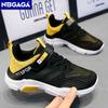 Kids Fashion Sneakers Boys Tennis Shoes Mesh Breathable Running Shoes Lightweight Outdoor Children's Sports Walking Shoes