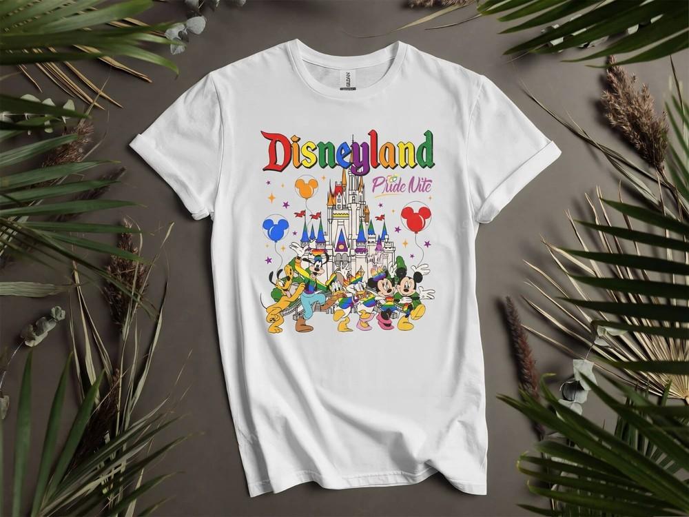 Футболка Disneyland After Dark Pride Nite Футболка Мужская Женская Унисекс Футболка K445