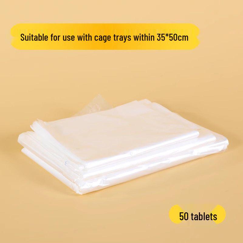Абсорбирующая подстилка для клетки попугая - Подгузник для утилизации для сбора отходов птиц и кроликов