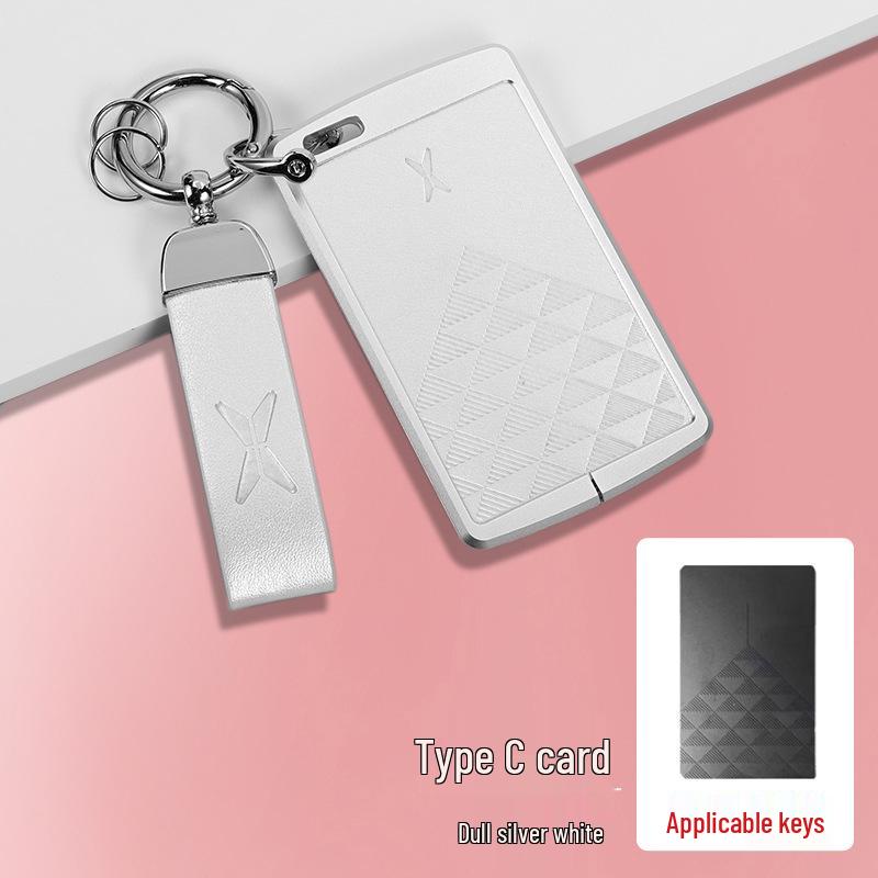 Compatible with XPeng P7i, G6, G9, P5, G3i key case - Premium Protective Shell with Buckle.