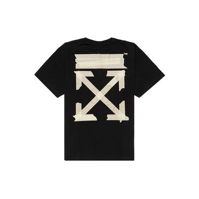 OFF WHITE Футболки Весна/Лето 20 Мужские С круглым вырезом Средняя OMAA038G20JER0021048