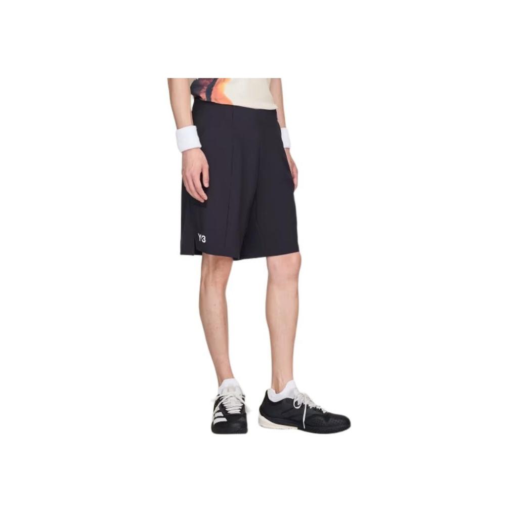 Y-3 FW25 Tennis Series Side Slit Logo Loose Casual Shorts Men Shorts JY4854