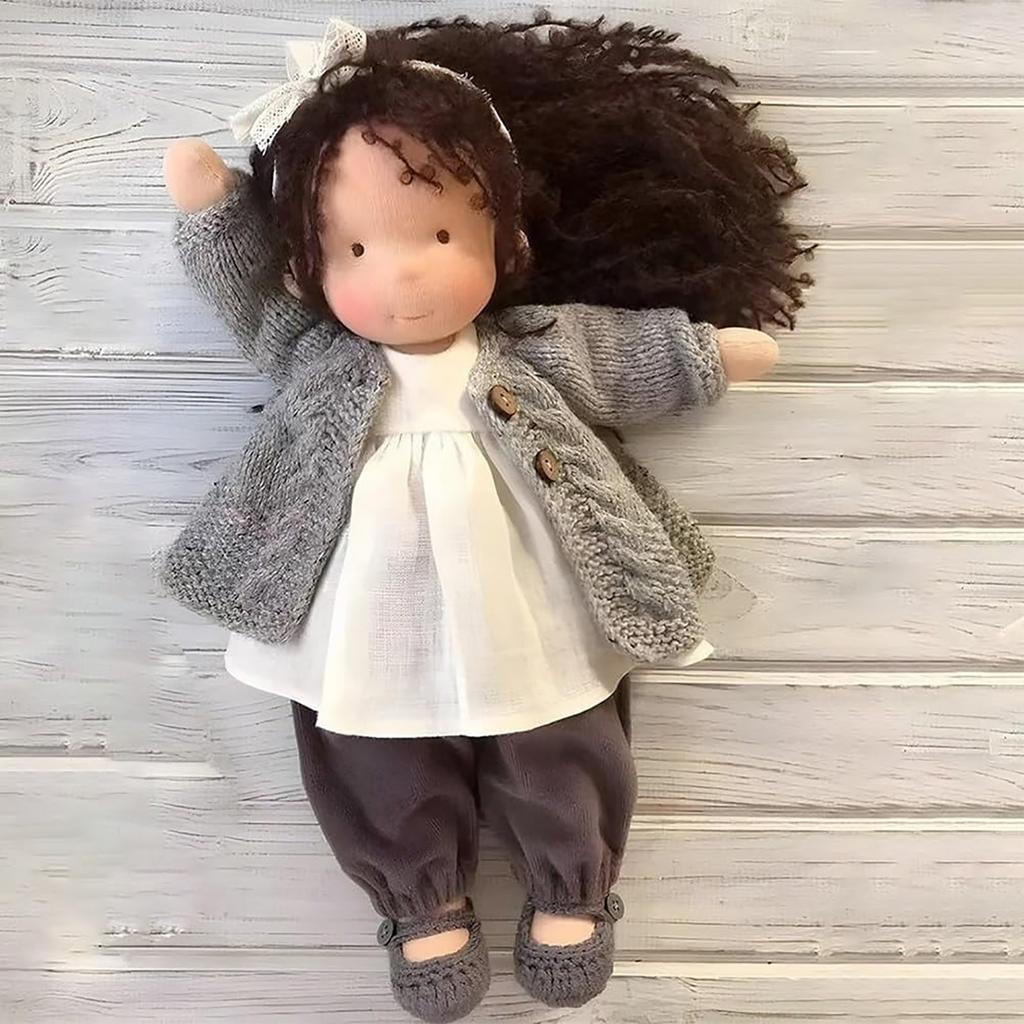 Мягкая игрушка кукла, тряпичная кукла для малышей, подходит для девочек, подарок на день рождения, рождественский подарок на плюшевую игрушку