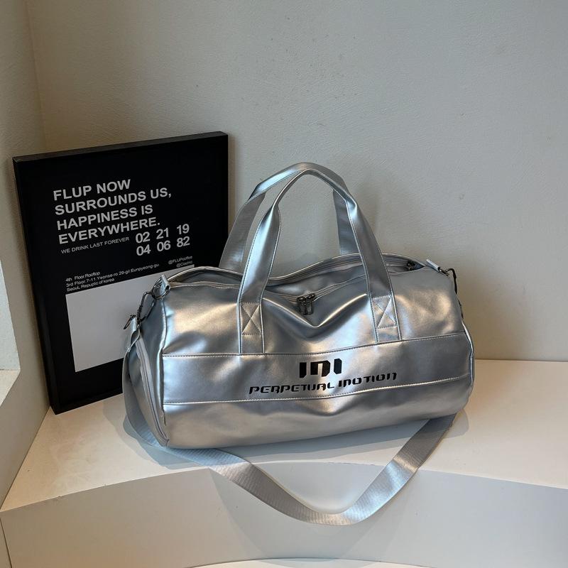 Водонепроницаемая сумка через плечо большой емкости для женщин - Легкая, с разделением на сухое и влажное, идеально подходит для спортзала, спорта и йоги