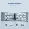 Портативная бесшумная складная Bluetooth-клавиатура для iPad, телефона и планшета