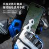 Mens Full-Finger Motorcycle Gloves With Genuine Leather Carbon Fiber Protection All Riding
