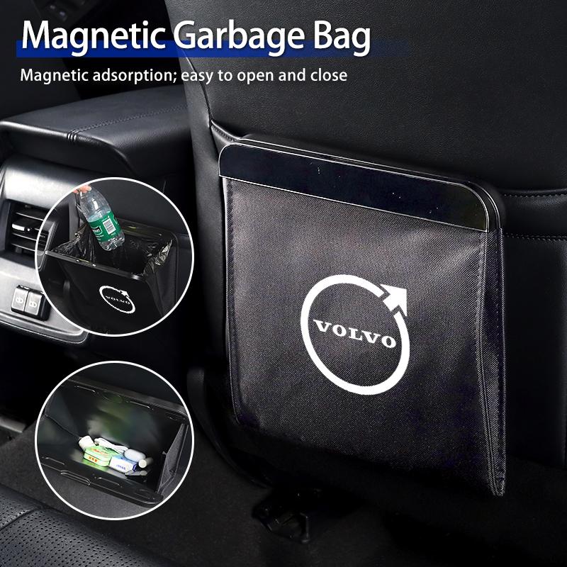 Car Stickers Oxford Fabric Cloth Waterproof Magnetic Garbage For Volvo XC60 S60 V60 XC40 XC90 V90 V50 S90 S80 C30 S40 XV40