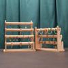 Wooden Bracelet Display Frame with   and  Detachable Solid Wood Watch Bracelet and Bracelet Storage Display Frame
