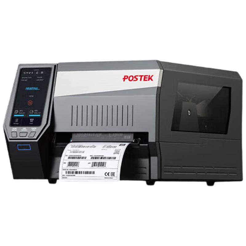POSTEK Термотрансферный принтер этикеток со штрих-кодом, штепсель CN (адаптер в комплекте)