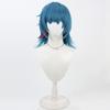 Новый парик для косплея Jinx Arcane Season 2 Ball Dance Party Short Blue Heat Resistant Synthetic Hair Anime LOL Role Play Wigs + WigCap