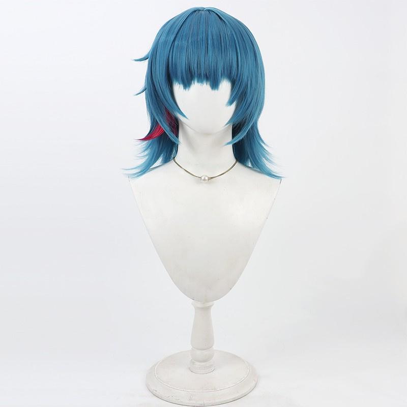 Новый парик для косплея Jinx Arcane Season 2 Ball Dance Party Short Blue Heat Resistant Synthetic Hair Anime LOL Role Play Wigs + WigCap