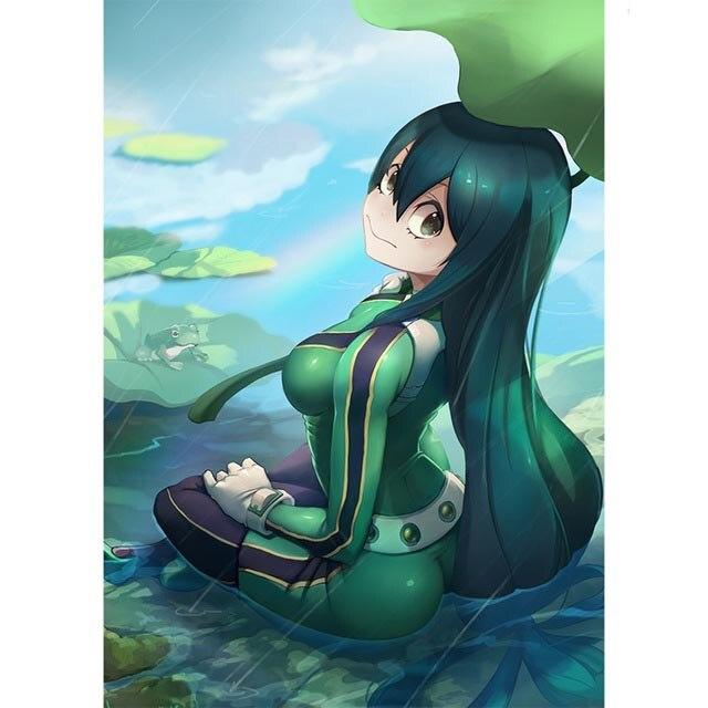 5d Diy Алмазная вышивка крестиком аниме «Моя геройская академия» круглая/алмазная вышивка ручная работа мозаика искусство домашнее украшение стены