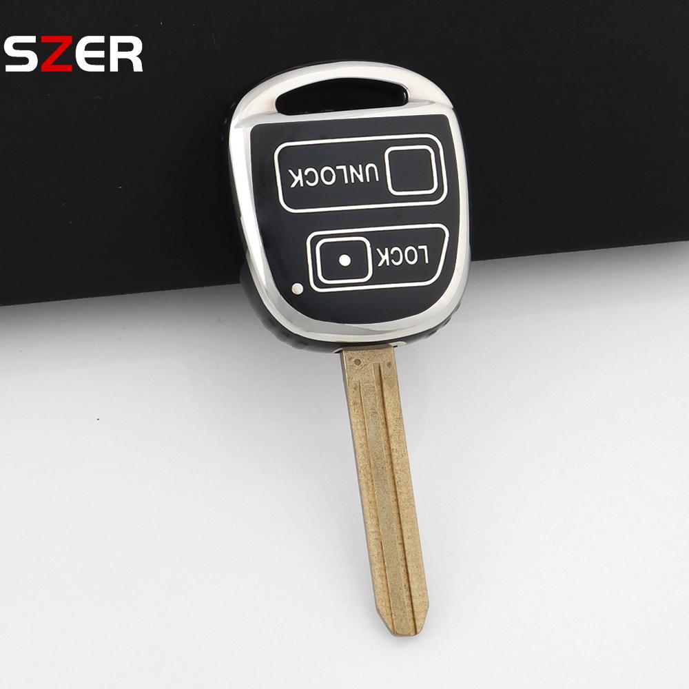 Новый Для Toyota Fj Cruiser Land Yaris Echo Для Lexus Es Gs Ls Is Rx Sc Lx Rx400H Брелок ТПУ Чехол для ключа автомобиля Защитная крышка