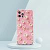 Мягкий прозрачный чехол-бампер из ТПУ для iPhone 16 15 14 13 12 11 Pro Max XR 8 7 Plus XR Чехол Сумки с рисунком Маленькие Цветы Звезды