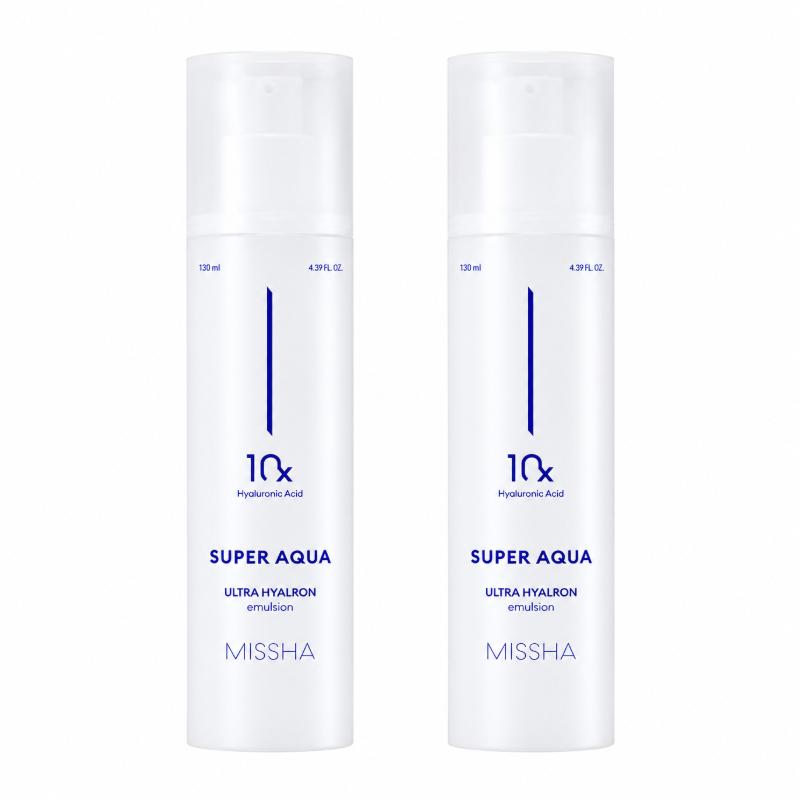 MISSHA Super Aqua Ultra Hyalron Emulsion 130ml (3 Options)
