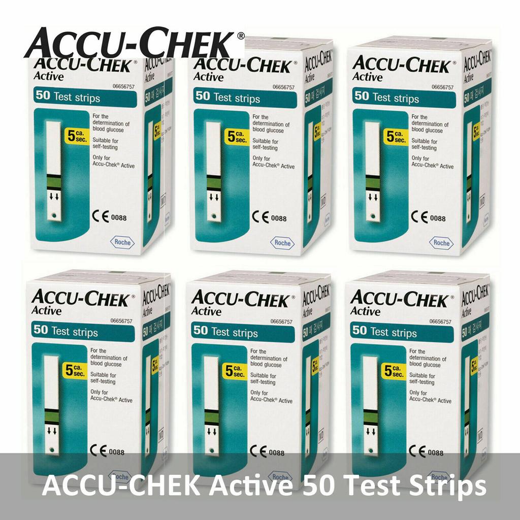 Тест-полоски ACCU CHEK Active 300 EXP=2025