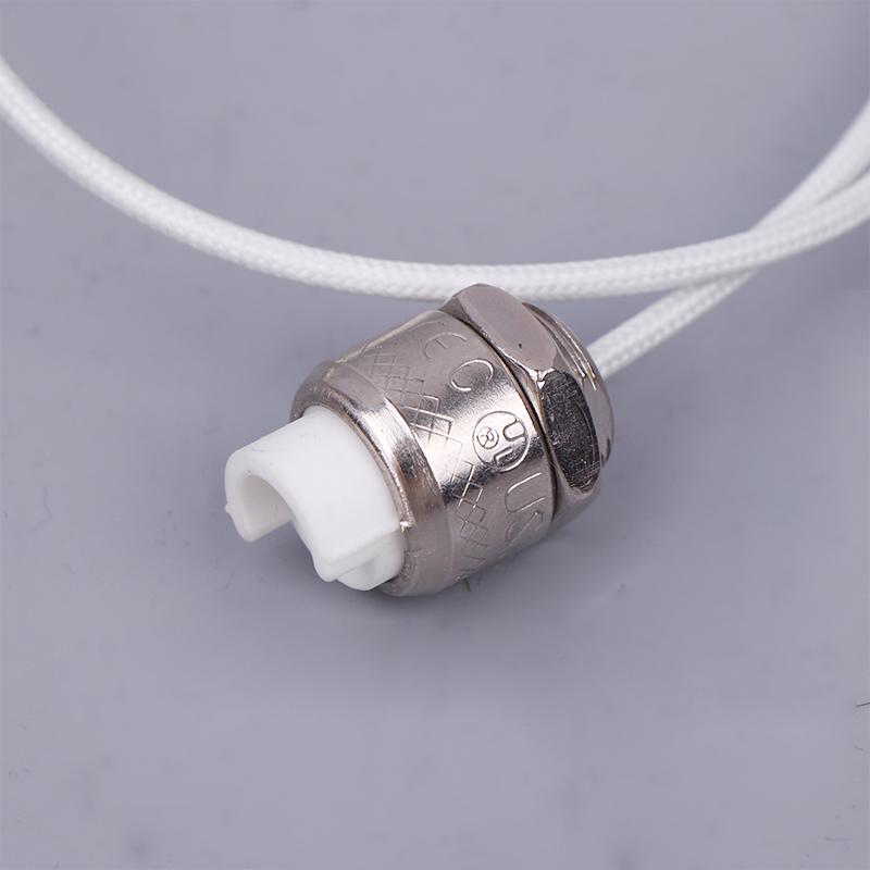 2 ШТ. Керамический патрон R7S, головка лампы, лампа-трубка, светодиодное освещение, лампа-трубка, нагревательная трубка, нагревательная трубка, патрон для лампы испытательной машины