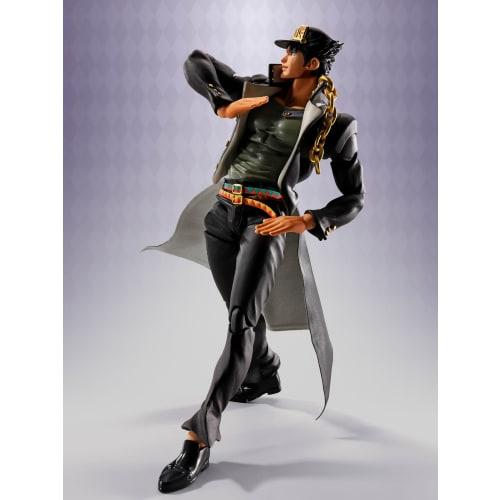 TAMASHII NATIONS S.H.Figuarts JoJo's Bizarre Adventure Stardust Crusaders Jotaro Kujo, Approximately 170mm, PVC, ABS, Cloth, and Metal Pre-painted Act