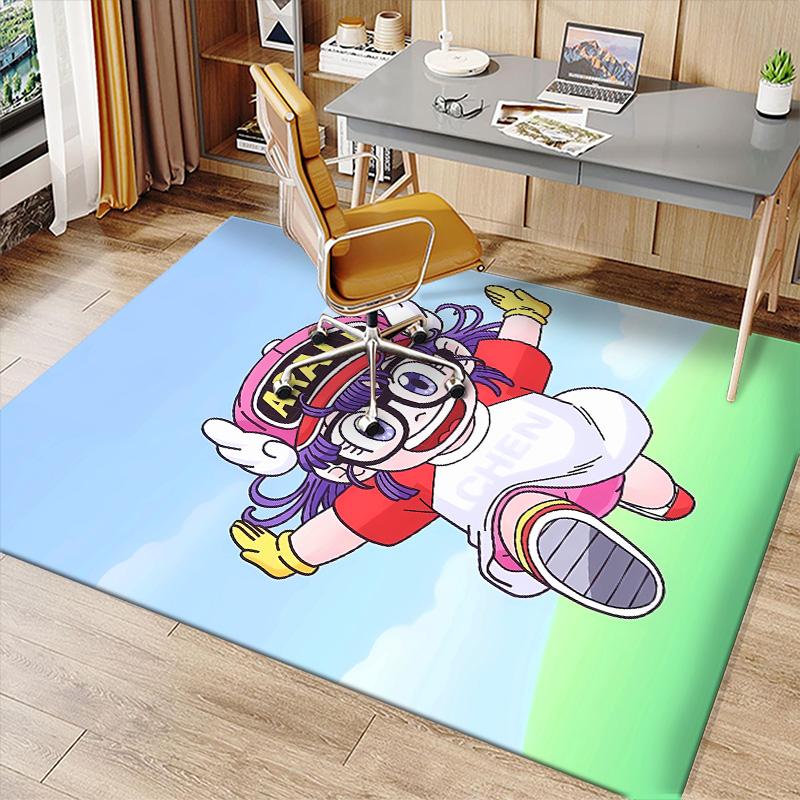 Arale Norimaki1 Printed Absorbent Washable Carpet, Non-Slip Bathroom Mats, Kitchen Rugs, Yoga Mat,Living Room Entrance, Camping Picnic Rugs
