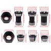 6/6.35/8mm HSS Collect Chuck Adapter Head Converter Router Clamp Holder Tool Accessories for Trimming Machine Electric