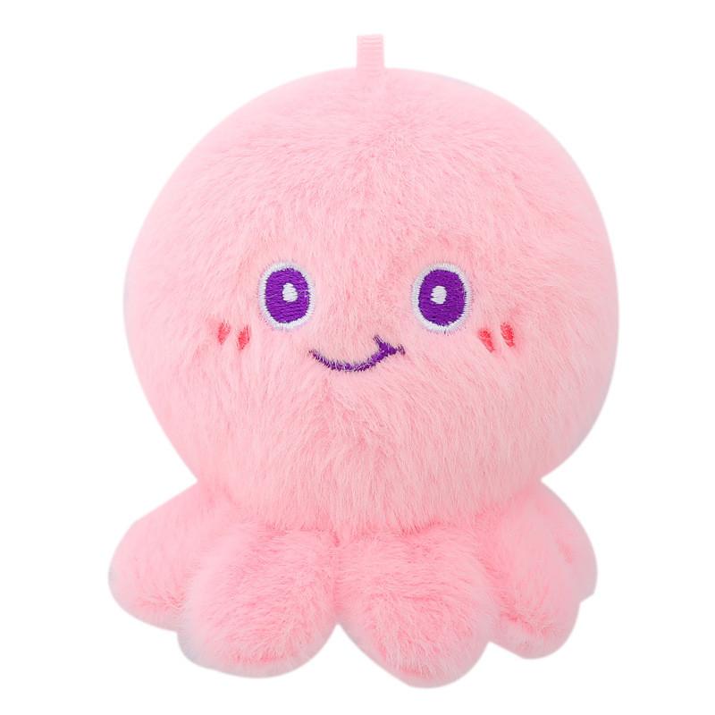 Восхитительный ассортимент плюшевых брелоков в виде морских животных, доступных в нескольких забавных цветах