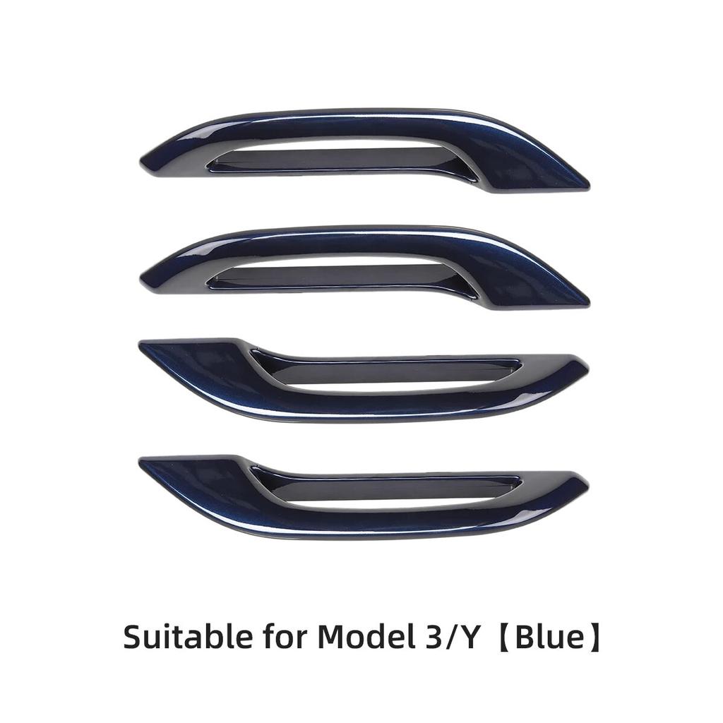 For Tesla ModelY Model 3 2023 Car Antifreeze Door Handle Sticker Refit Accessories Trim Decoration Door Handle Protector Cover