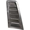 GSRECY Universal Hood Vent Scoop Kit Air Flow Intake Louvers Hood Trim Cover Compatible with Focus RS ST MK2 Style (Carbon Fiber Look)
